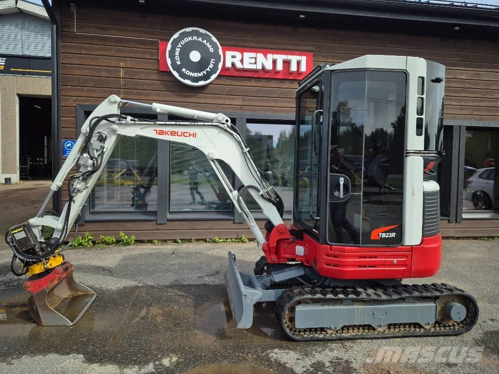 Takeuchi 23R Mini rýpadlá < 7t