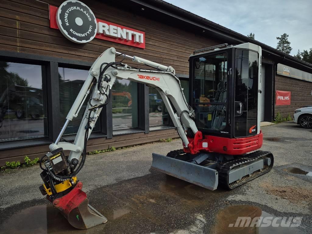 Takeuchi 23R Mini rýpadlá < 7t