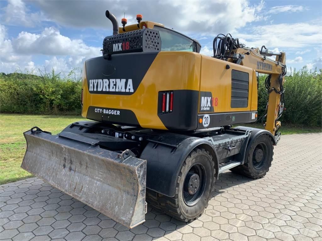Hydrema MX18G Kolesové rýpadlá