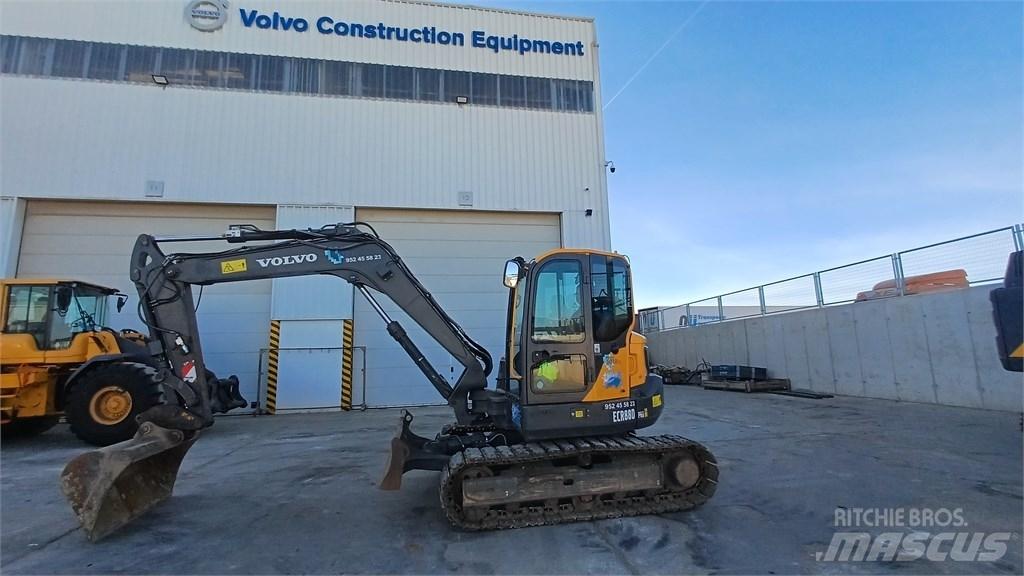 Volvo ECR 88 D Mini rýpadlá < 7t