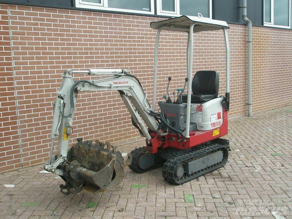 Takeuchi TB108 Mini rýpadlá < 7t