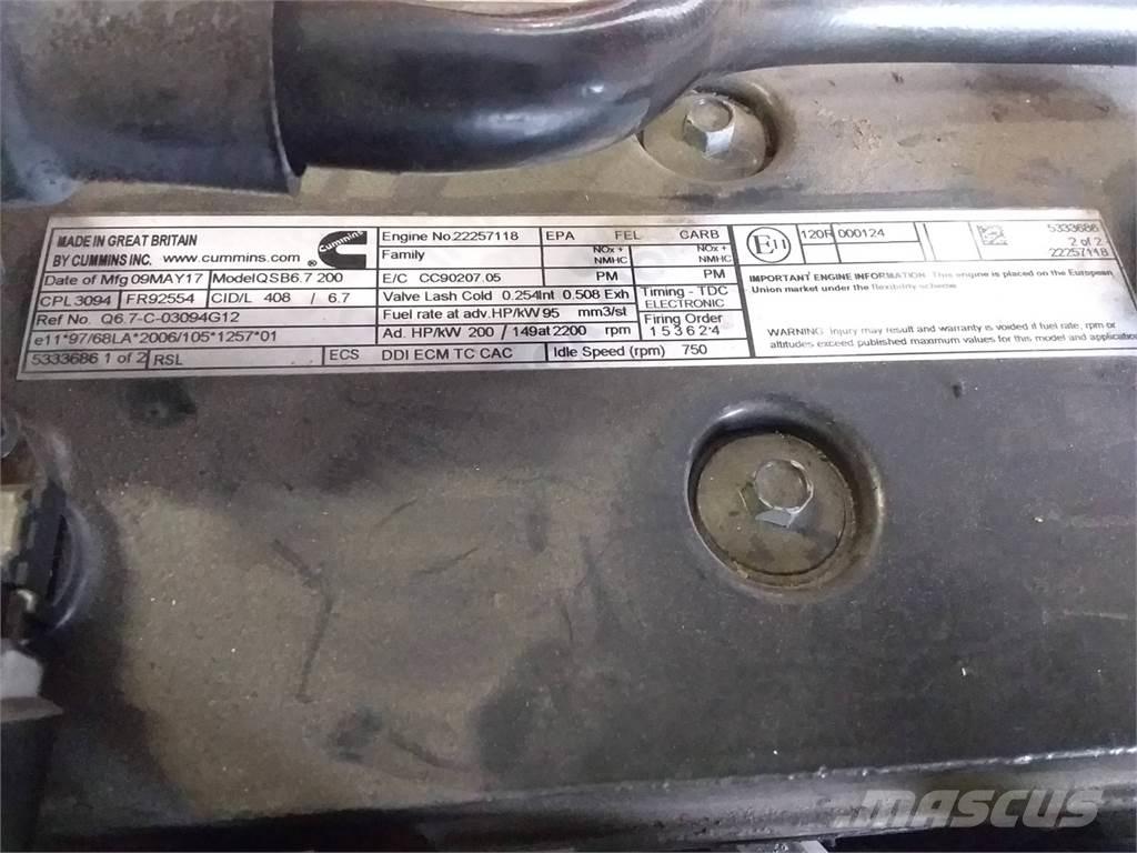 Cummins QSB6.7 Motory
