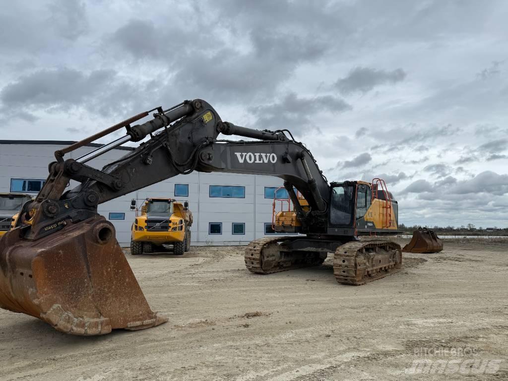 Volvo EC 750 Pásové rýpadlá