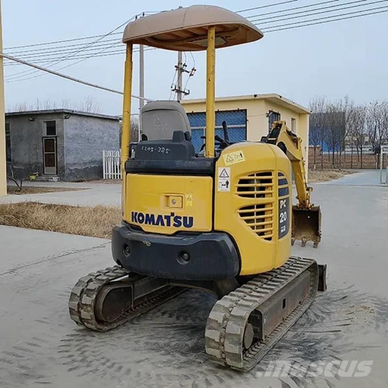 Komatsu PC 20 Mini rýpadlá < 7t