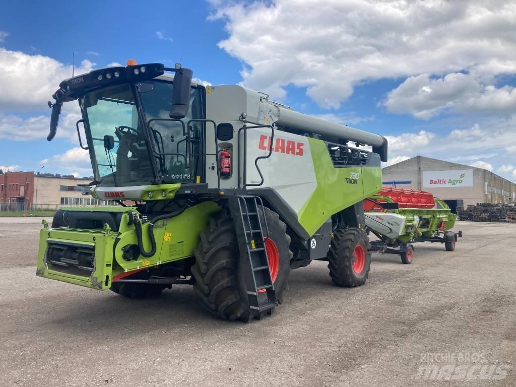 CLAAS Trion 730 Kombinované zberacie stroje