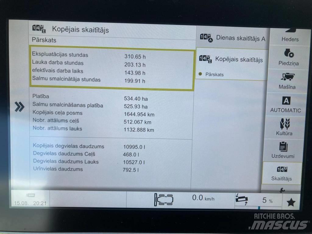 CLAAS Trion 730 Kombinované zberacie stroje