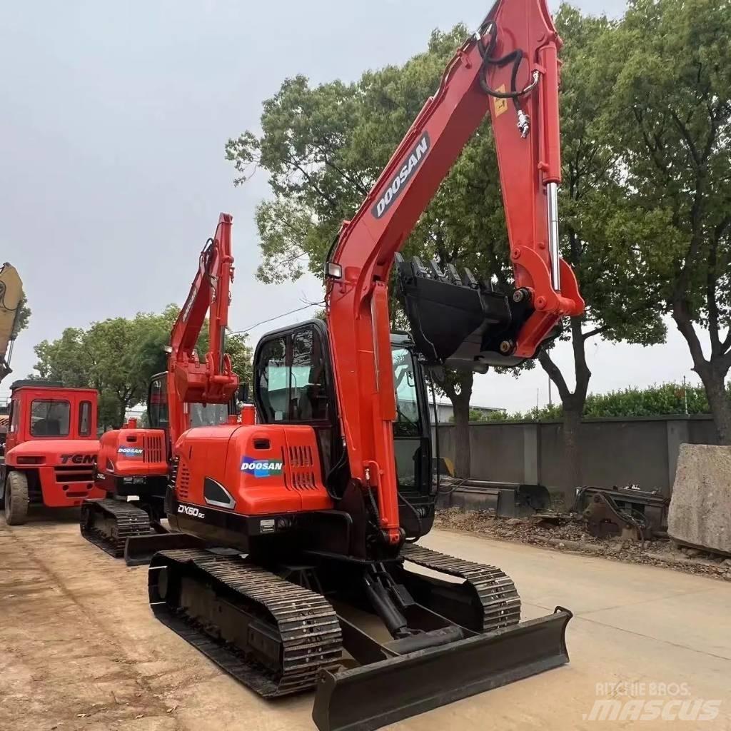 Doosan DX 60-9C Mini rýpadlá < 7t