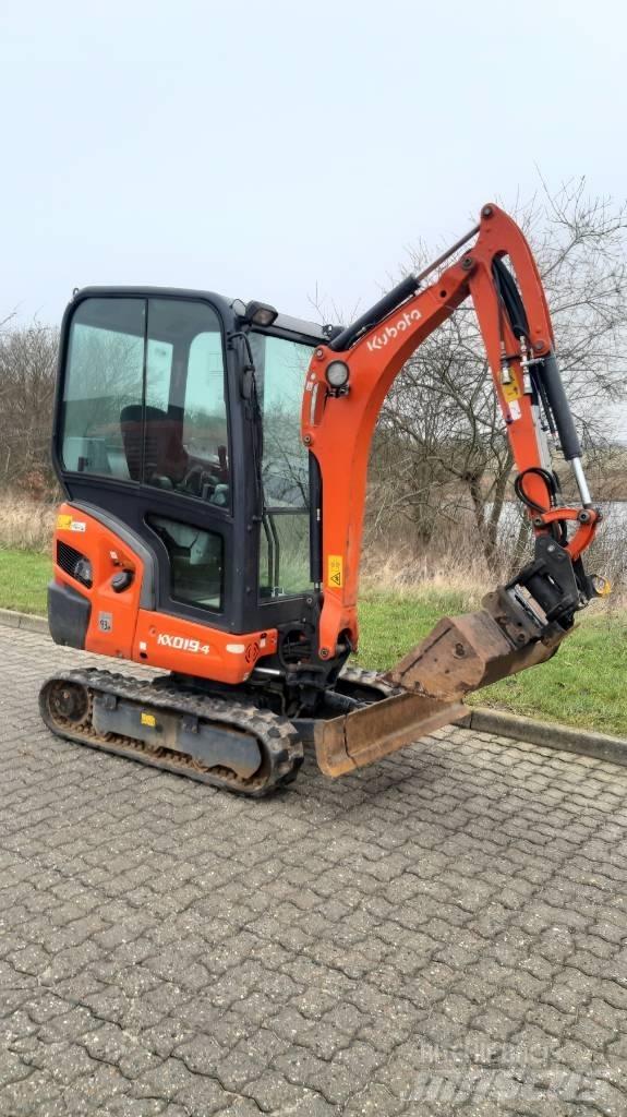 Kubota KX019-4 Mini rýpadlá < 7t