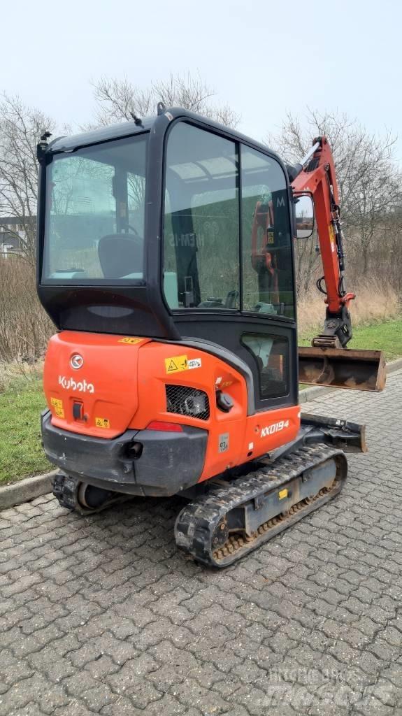 Kubota KX019-4 Mini rýpadlá < 7t