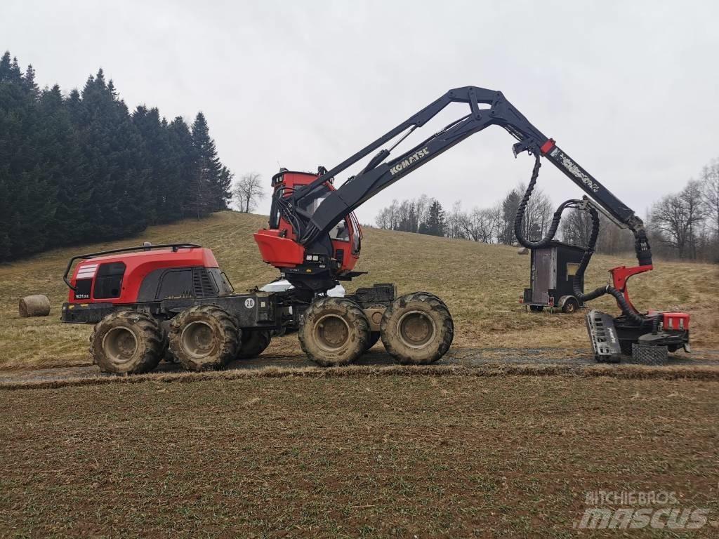 Komatsu 931 XC Harvestory