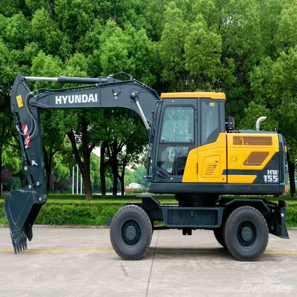 Hyundai HW155 Kolesové rýpadlá