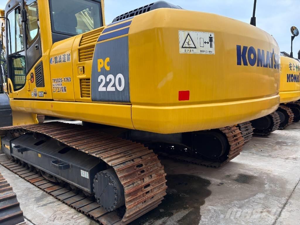 Komatsu PC 220-7 Pásové rýpadlá