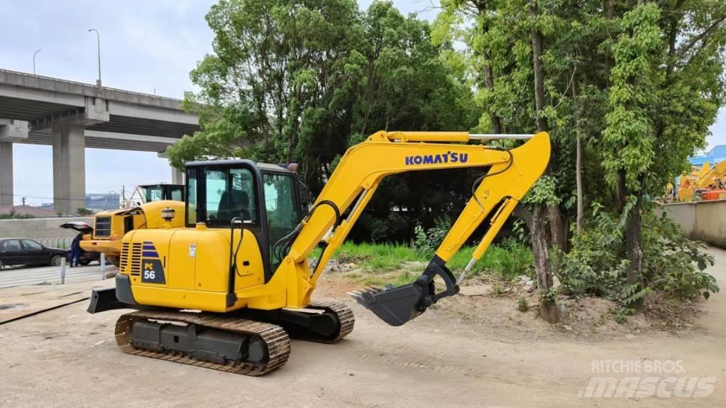 Komatsu pc56 Pásové rýpadlá