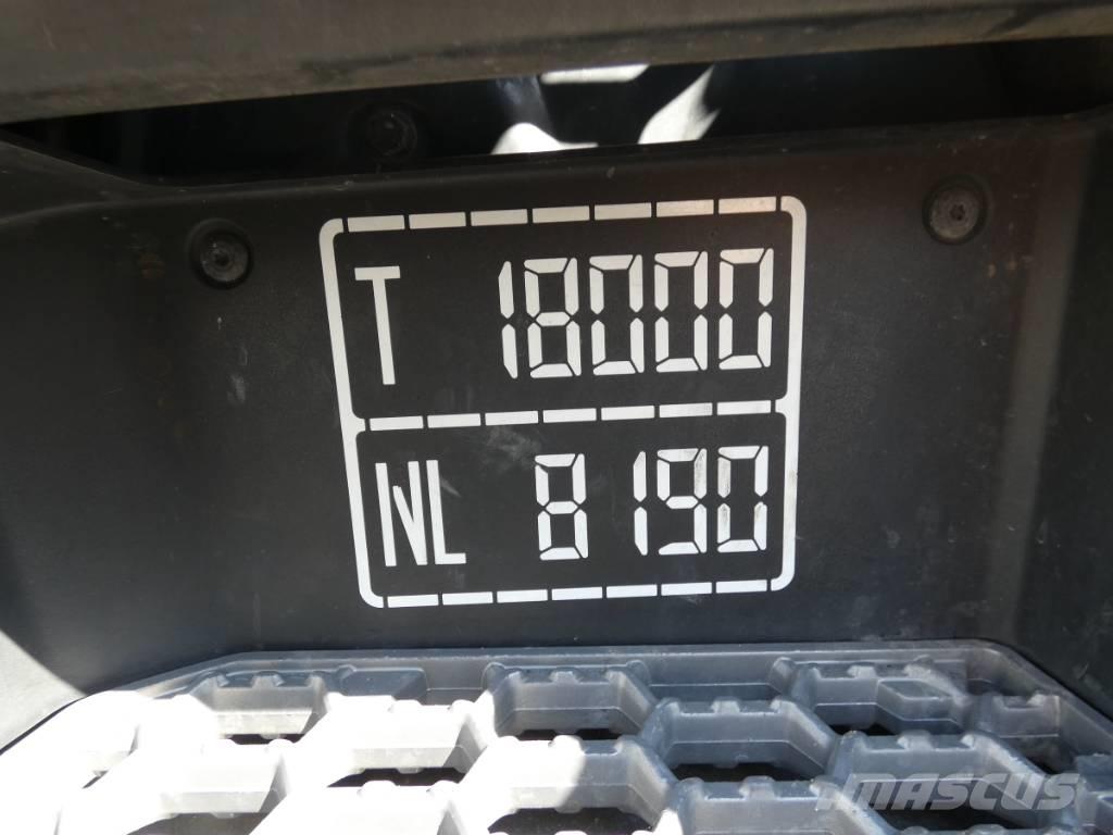 Scania P 280 Nákladné vozidlá s bočnou zhrnovacou plachtou