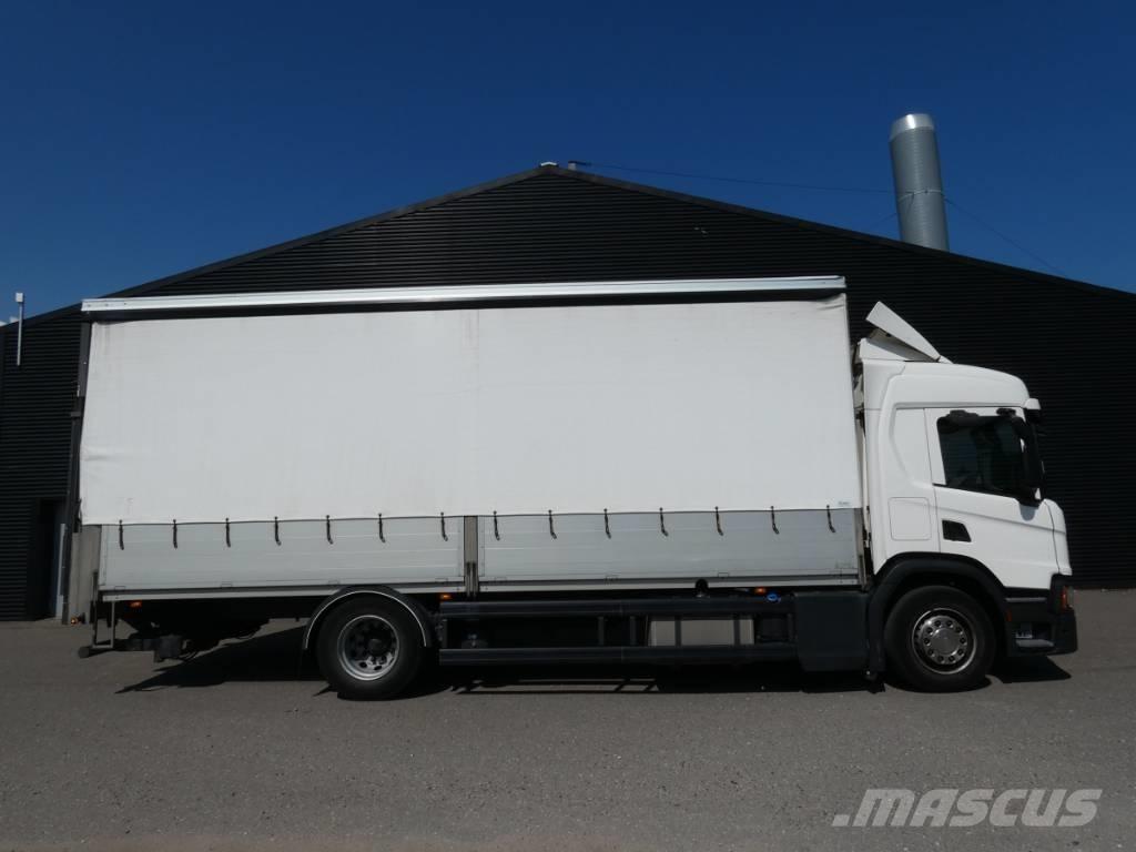Scania P 280 Nákladné vozidlá s bočnou zhrnovacou plachtou