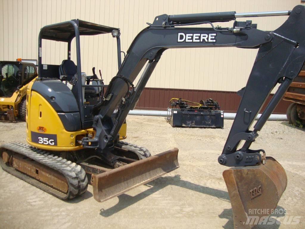 DEERE 35G Mini rýpadlá < 7t