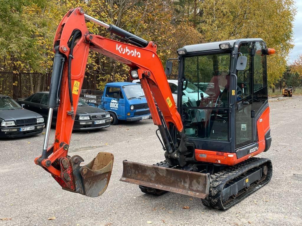 Kubota KX 027-4 Mini rýpadlá < 7t