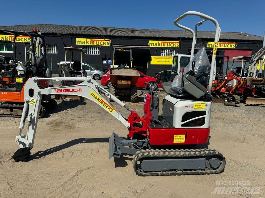 Takeuchi TB 210 R Mini rýpadlá < 7t