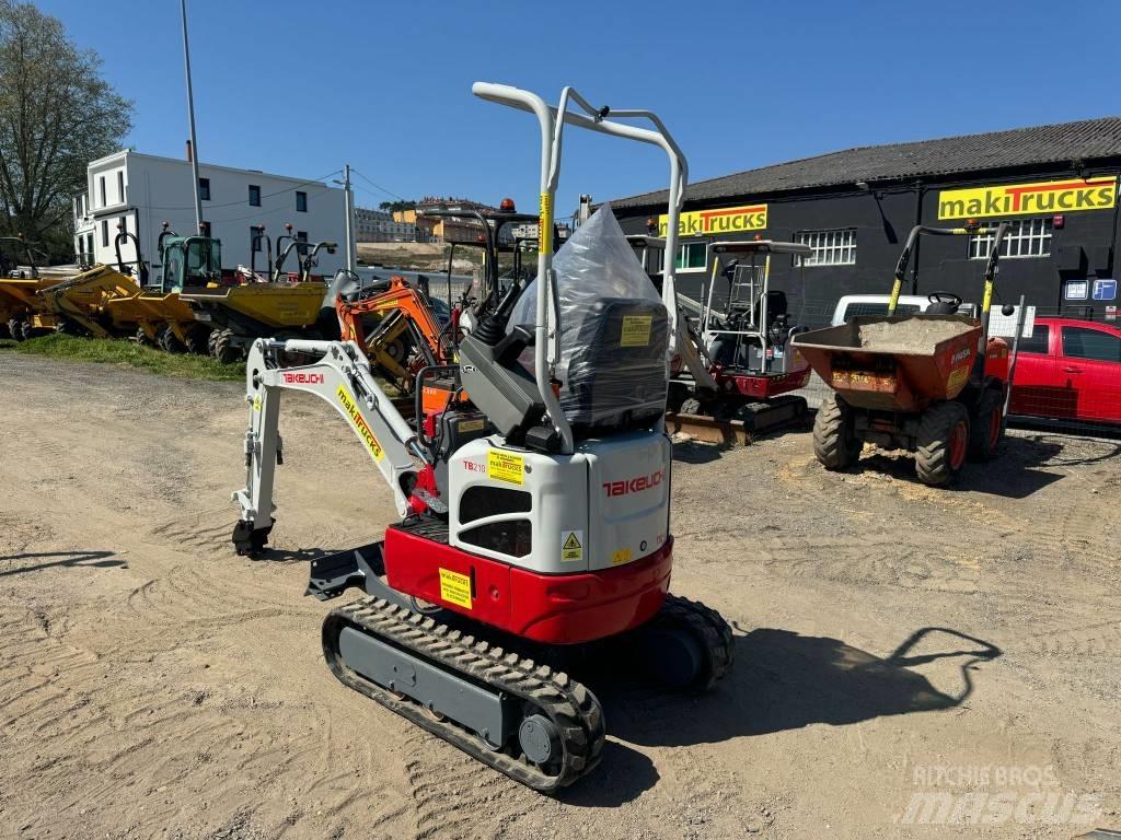 Takeuchi TB 210 R Mini rýpadlá < 7t