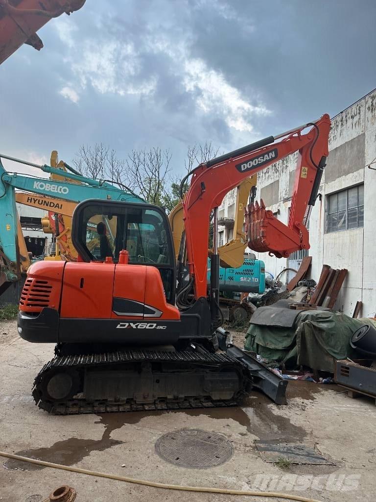 Doosan DX 60 Mini rýpadlá < 7t