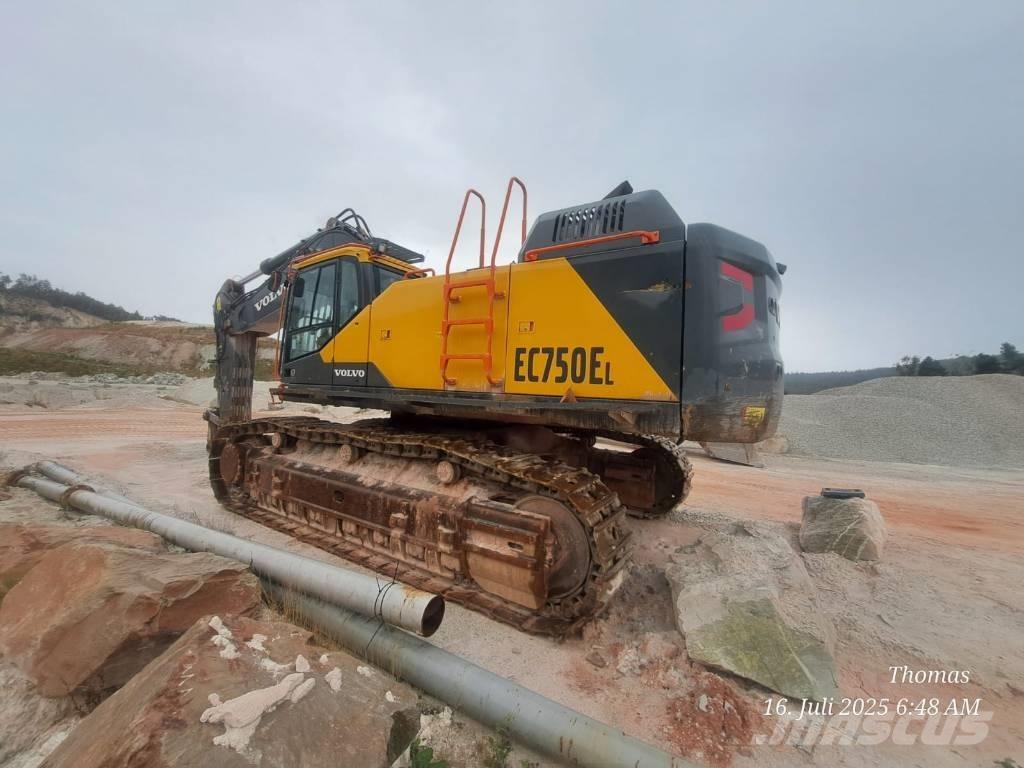 Volvo EC750EL Pásové rýpadlá