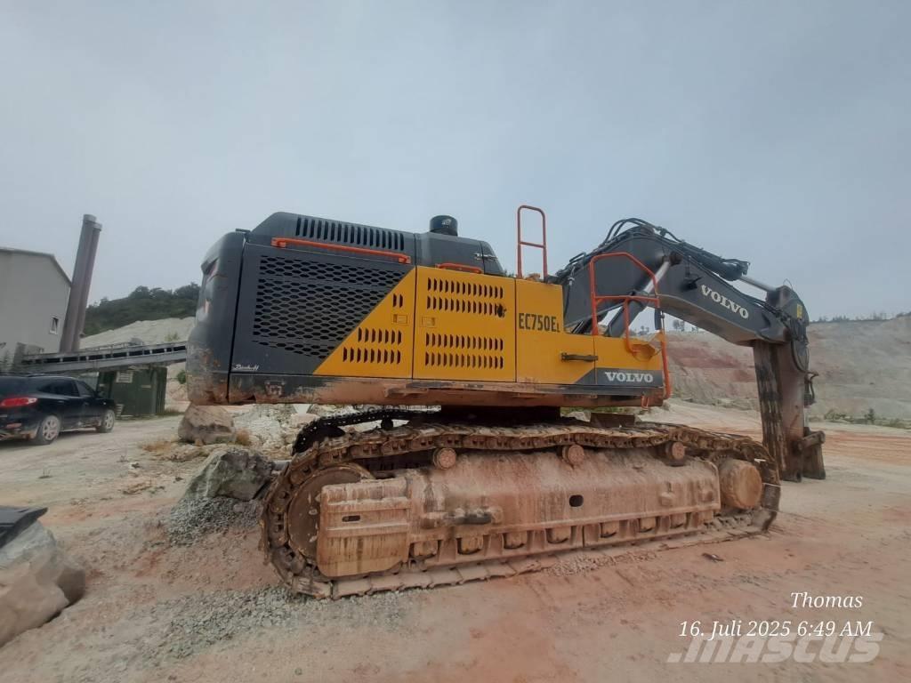 Volvo EC750EL Pásové rýpadlá