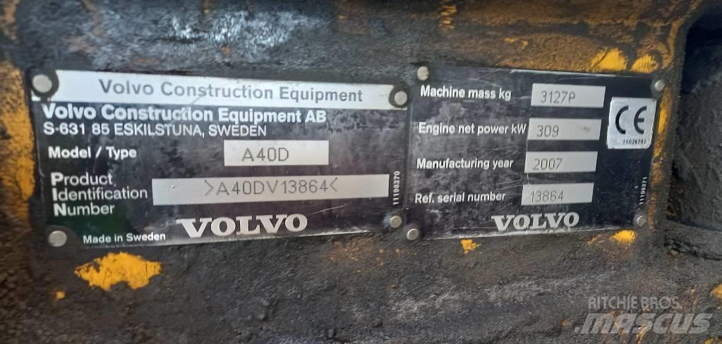 Volvo A 40 D Kĺbové nákladné autá