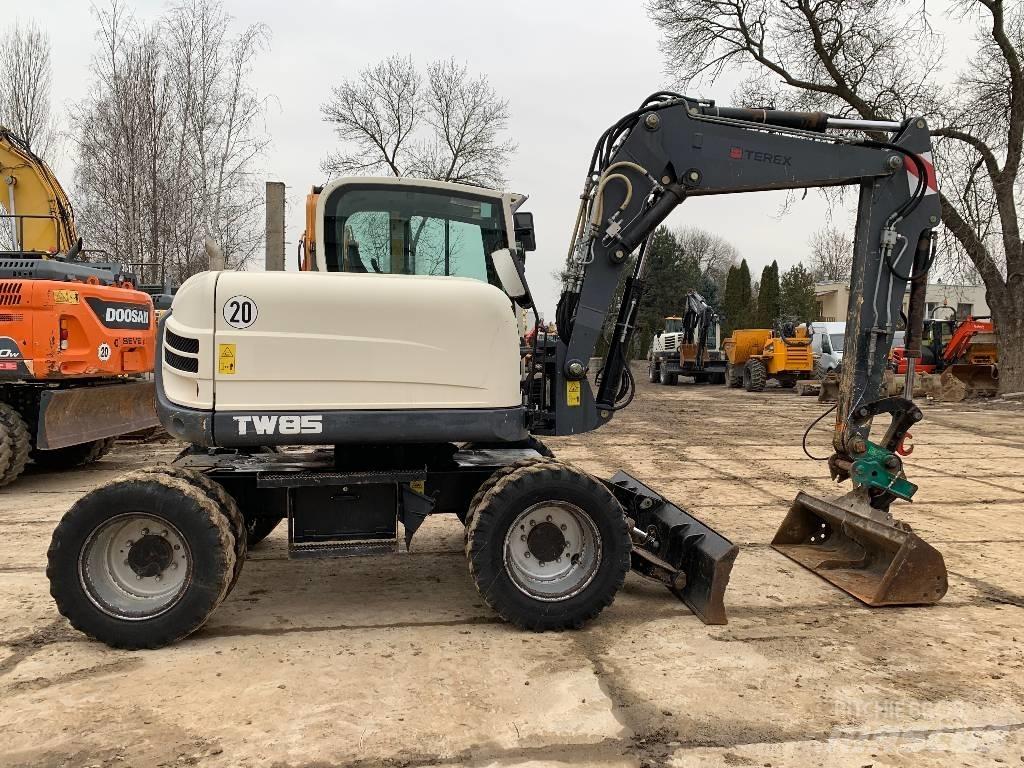 Terex TW 85 Kolesové rýpadlá