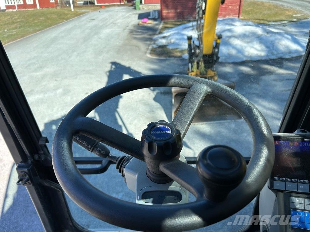 Komatsu PW 148-10 Kolesové rýpadlá