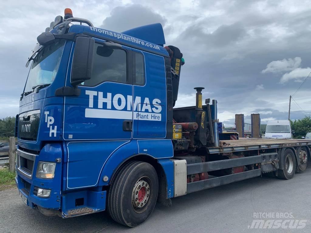 MAN TGX 26.400 Autožeriavy, hydraulické ruky