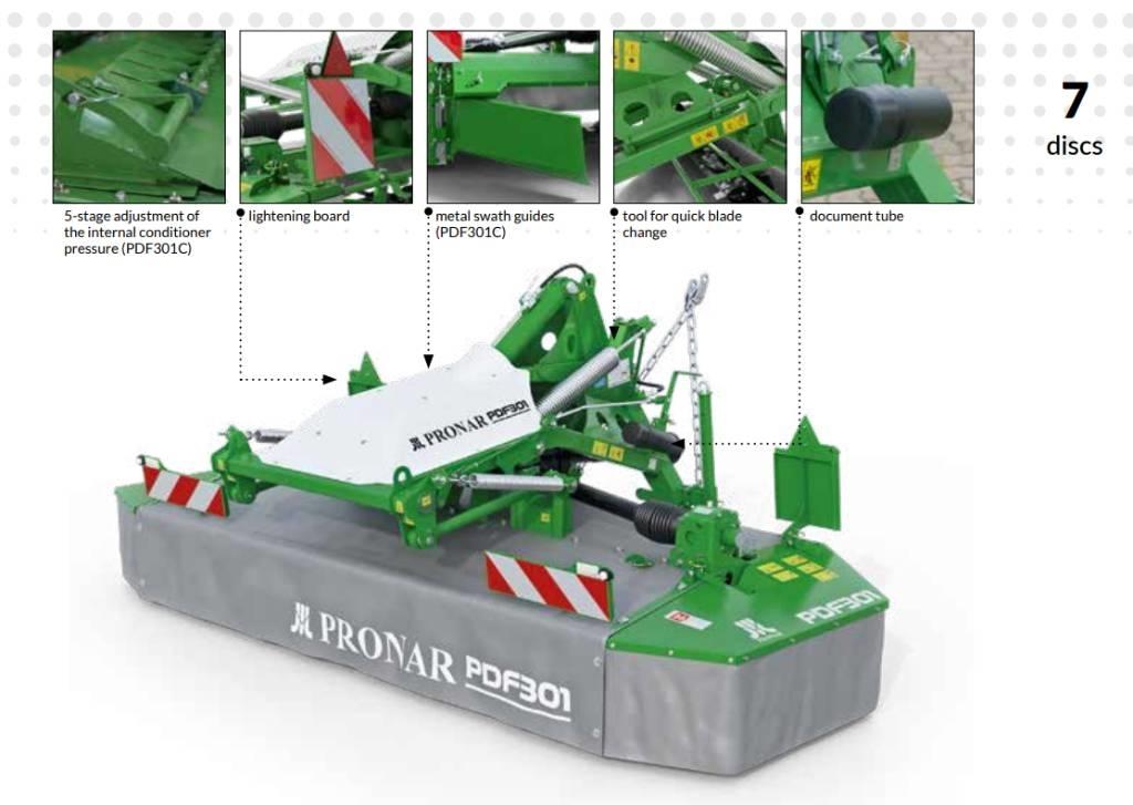 Pronar PDF301 Žacie stroje