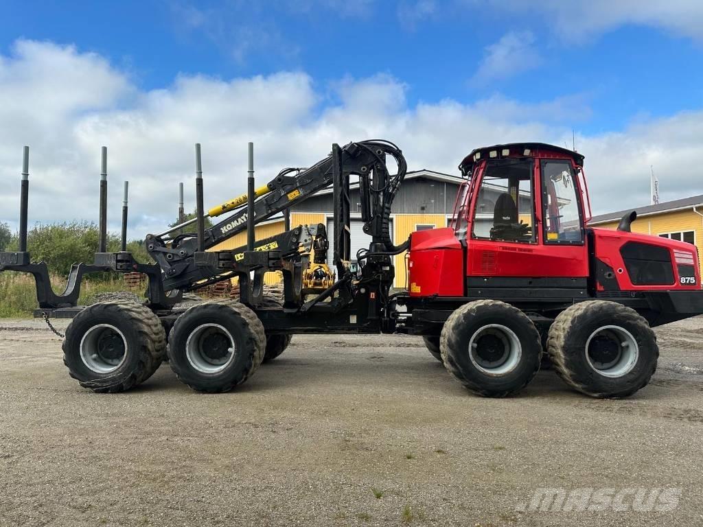 Komatsu 875 Lesné traktory
