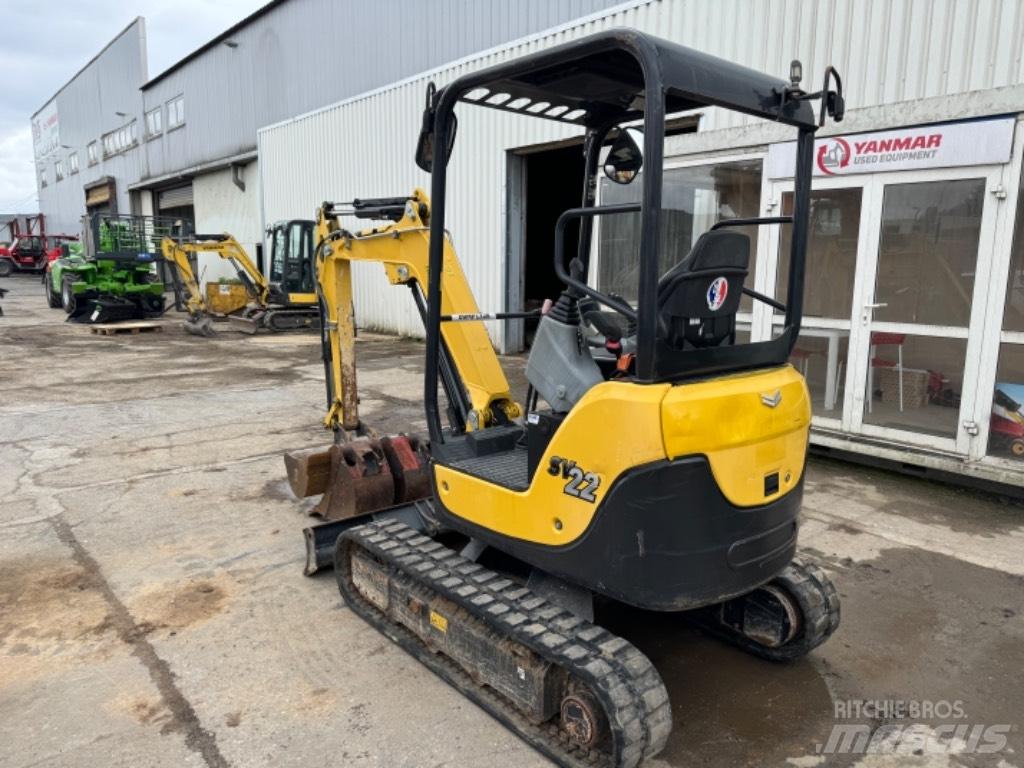 Yanmar SV22 (01539) Mini rýpadlá < 7t