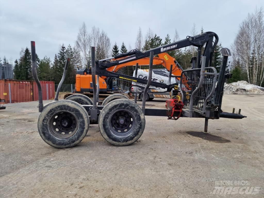 Nokka HK 3267 Lesnícke prívesy