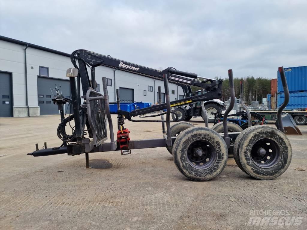 Nokka HK 3267 Lesnícke prívesy
