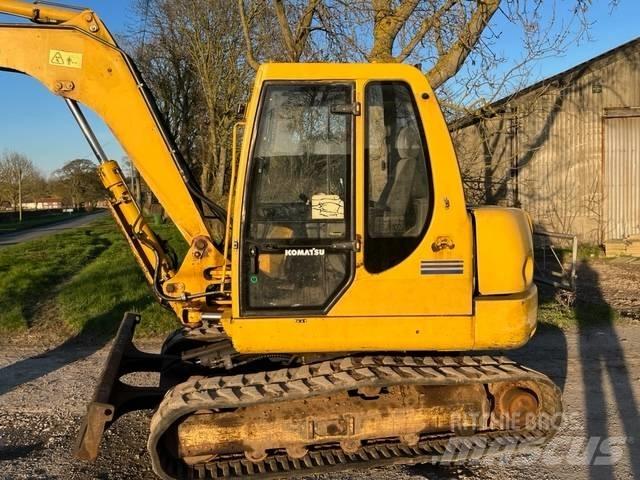 Komatsu PC 75R Midi rýpadlá 7 t - 12 t
