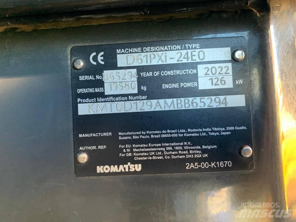 Komatsu D61PXi-24E0 Pásové dozéry