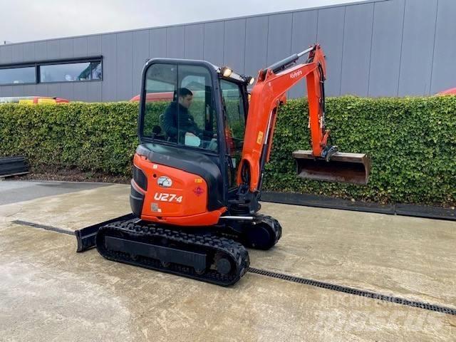 Kubota U 27-4 Mini rýpadlá < 7t