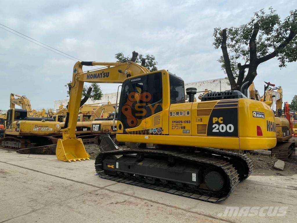 Komatsu PC 200-8 Pásové rýpadlá
