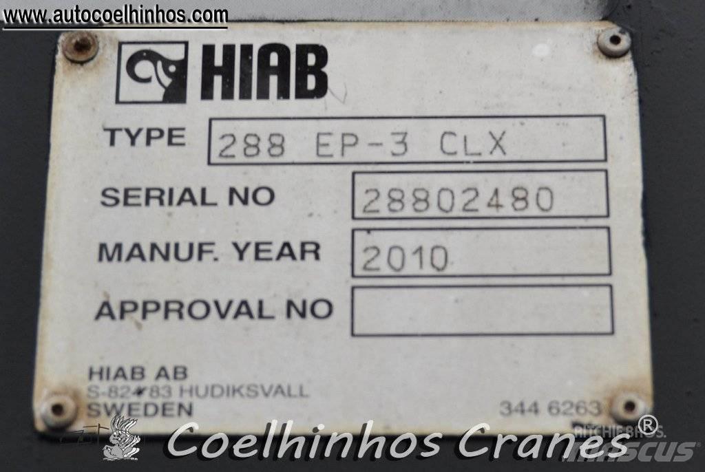 Hiab 288 XS / EP 3-CLX Nakladacie žeriavy