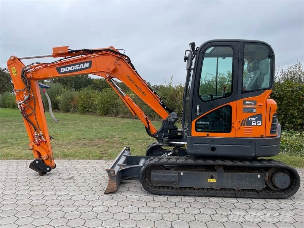Doosan DX63-3 Mini rýpadlá < 7t