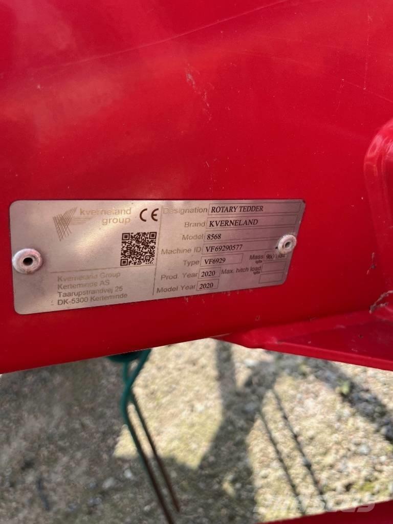 Kverneland 8568 Obracače a zhrabovače sena