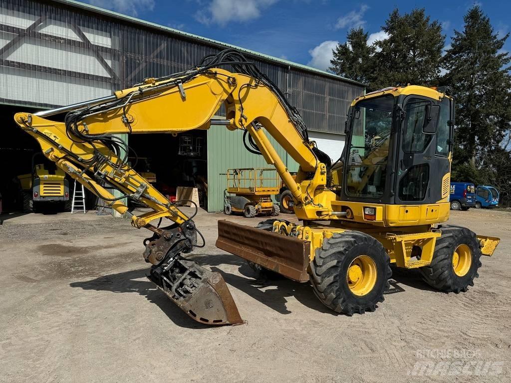 Komatsu PW 98 MR-8 Kolesové rýpadlá