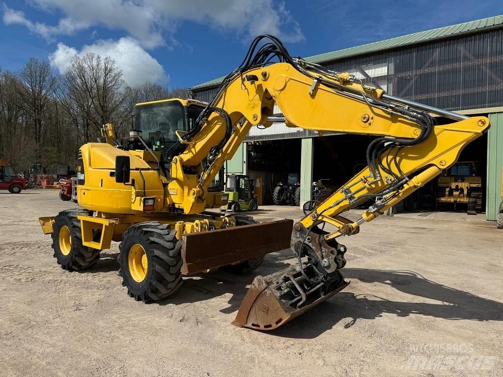 Komatsu PW 98 MR-8 Kolesové rýpadlá
