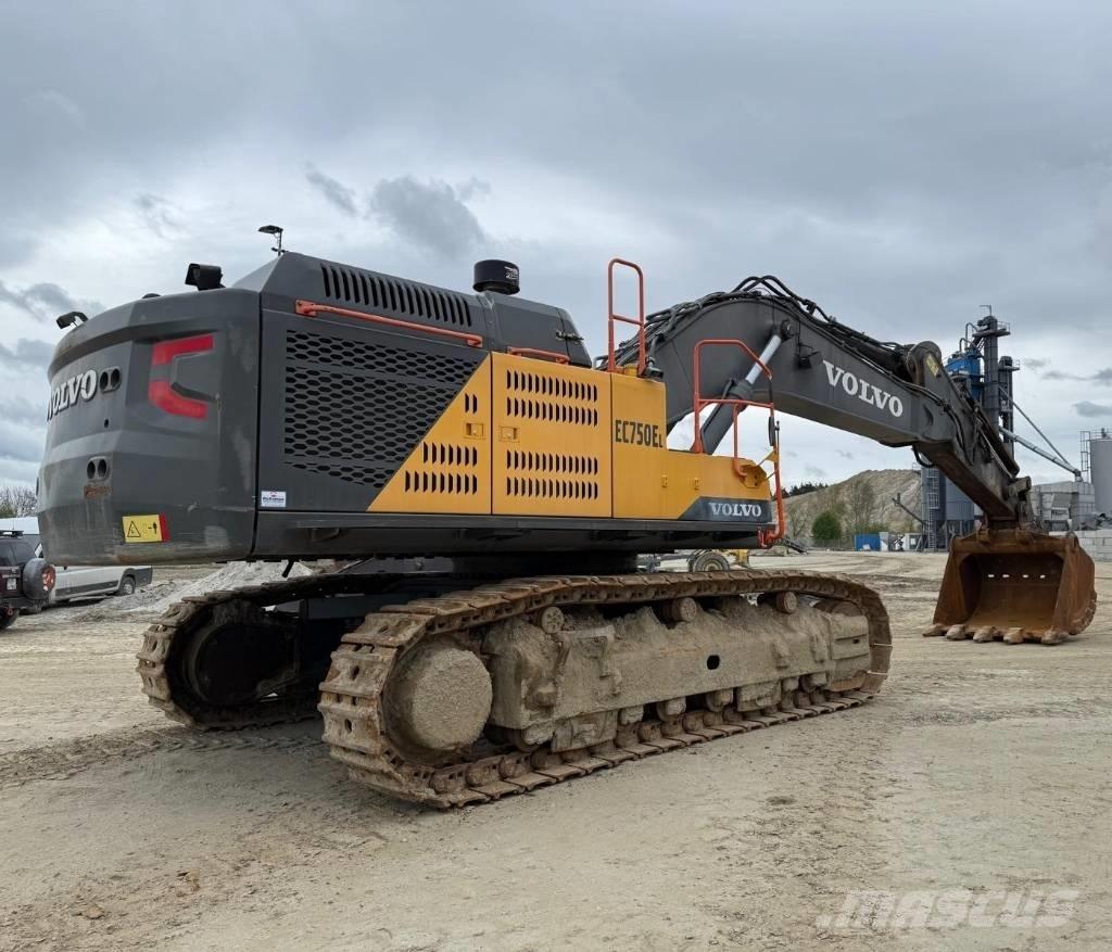 Volvo EC 750 EL Pásové rýpadlá