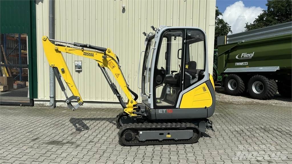 Wacker ET 18 Mini rýpadlá < 7t