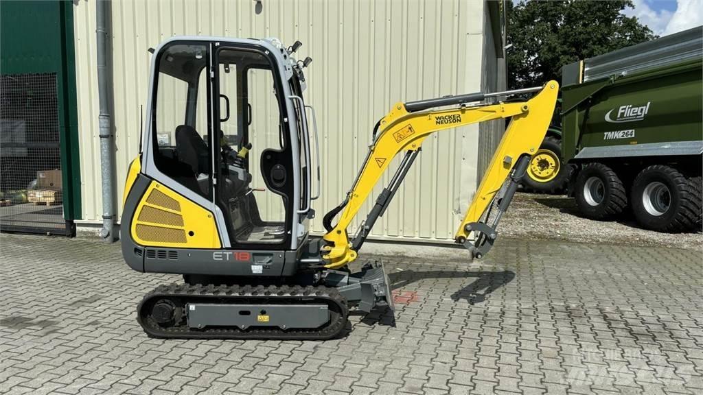 Wacker ET 18 Mini rýpadlá < 7t