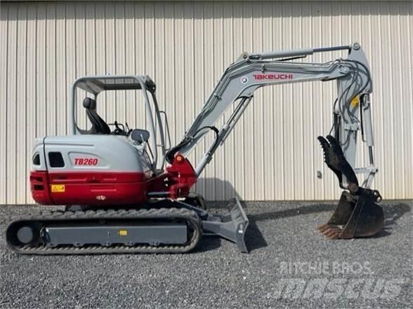 Takeuchi TB260 Pásové rýpadlá