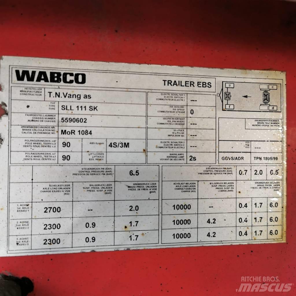 Vang SLL111SK Skriňové návesy