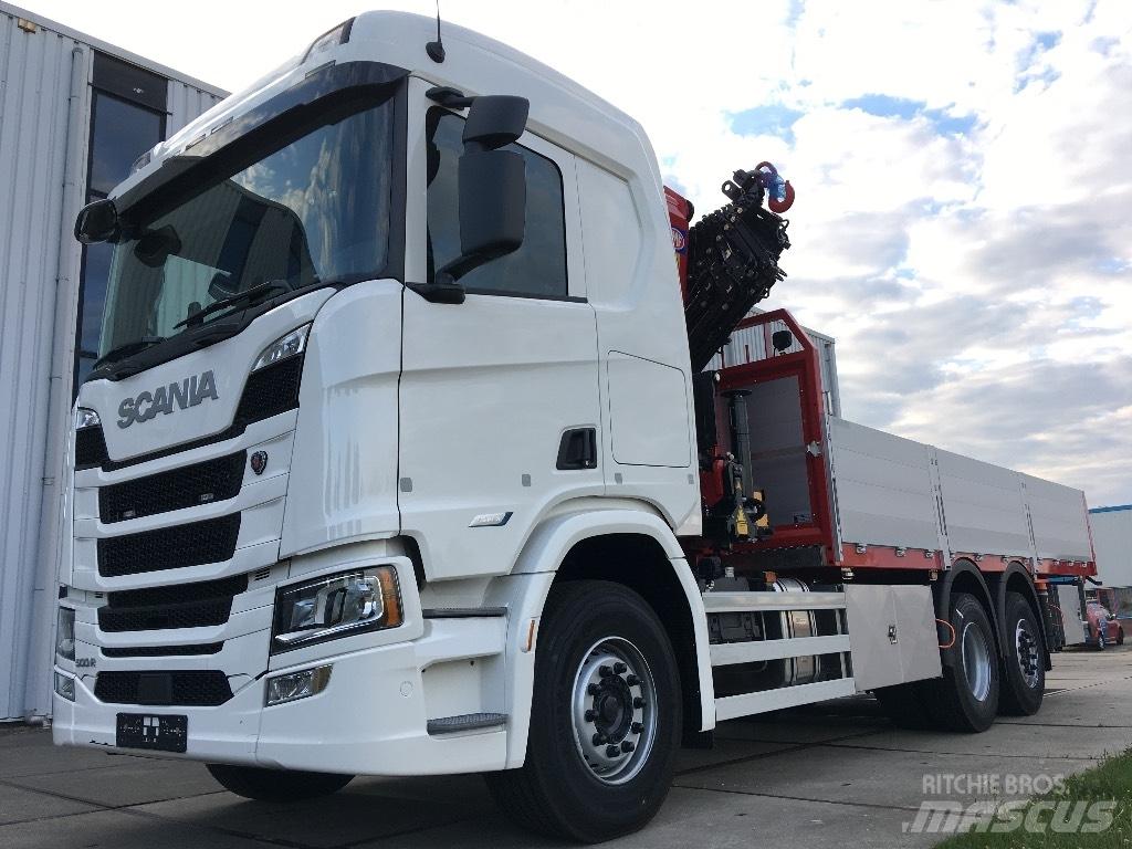 Scania R 500 LB Autožeriavy, hydraulické ruky